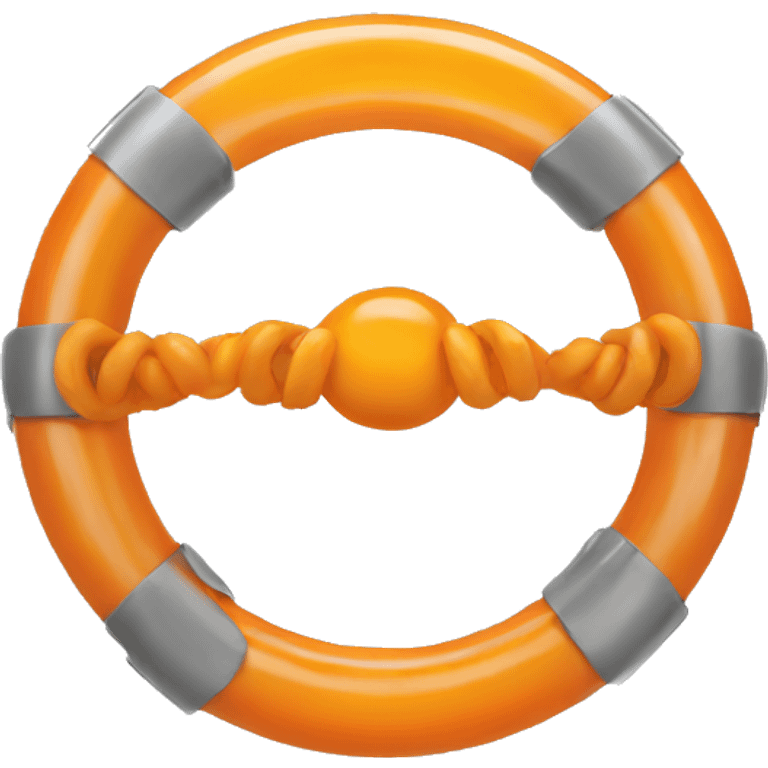 orange torus emoji