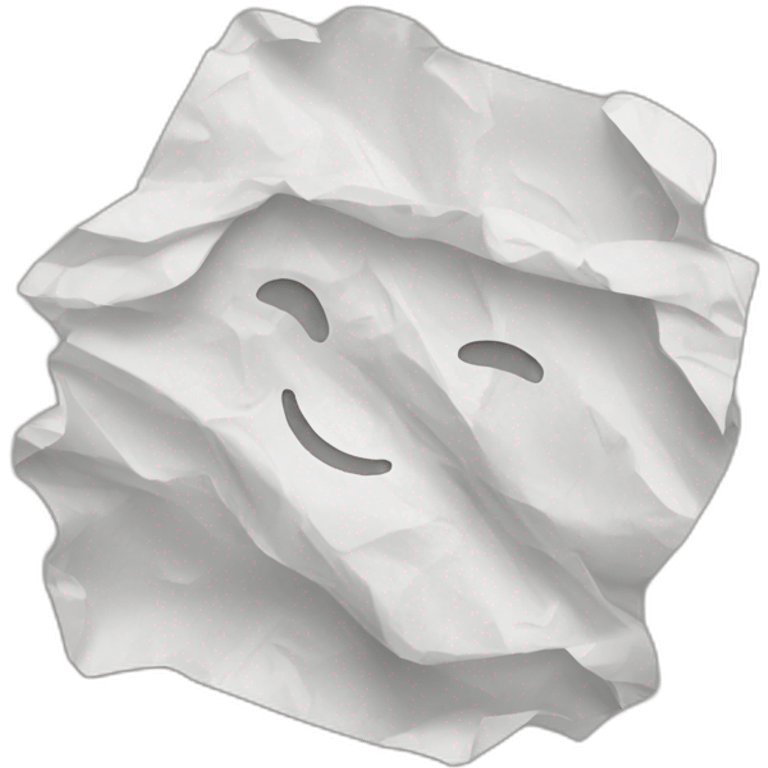 crumpled paper emoji