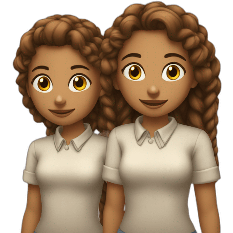 Two brokes girls série emoji