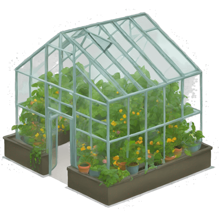 Greenhouse emoji