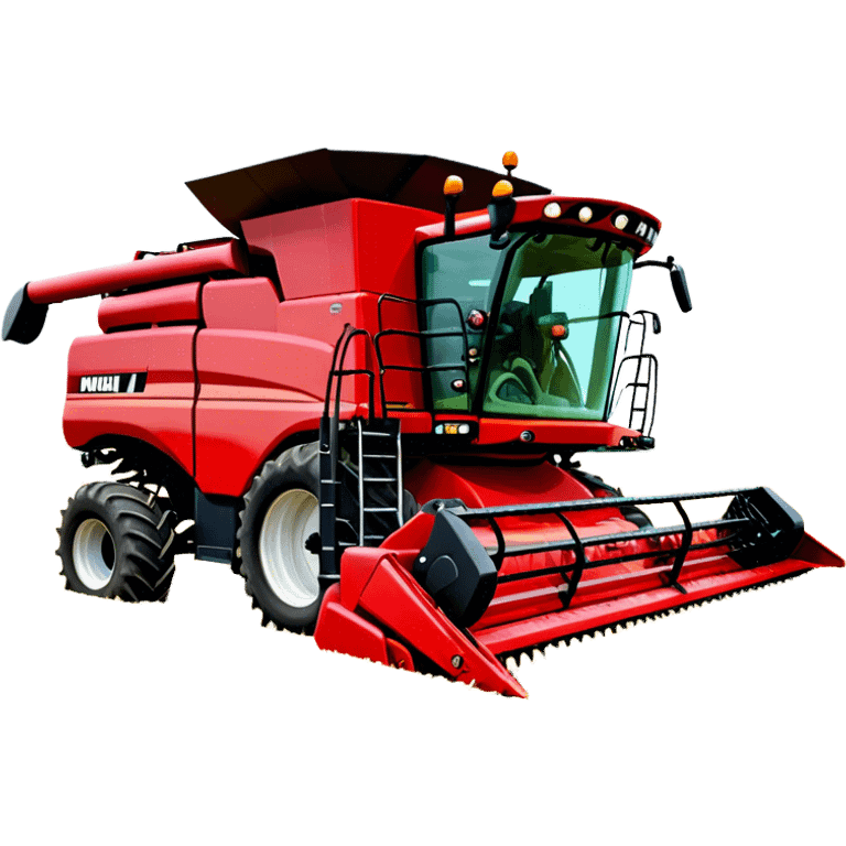 Combine Harvester - Case IH 8250 (Model Year: 2022) (Iconic colour: Red) emoji