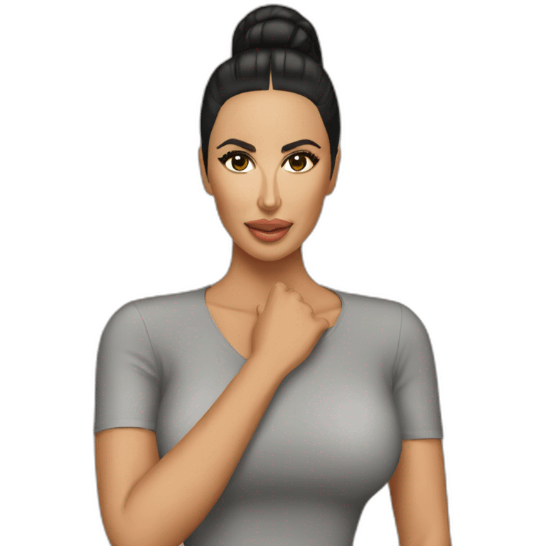 Kim kardachian emoji