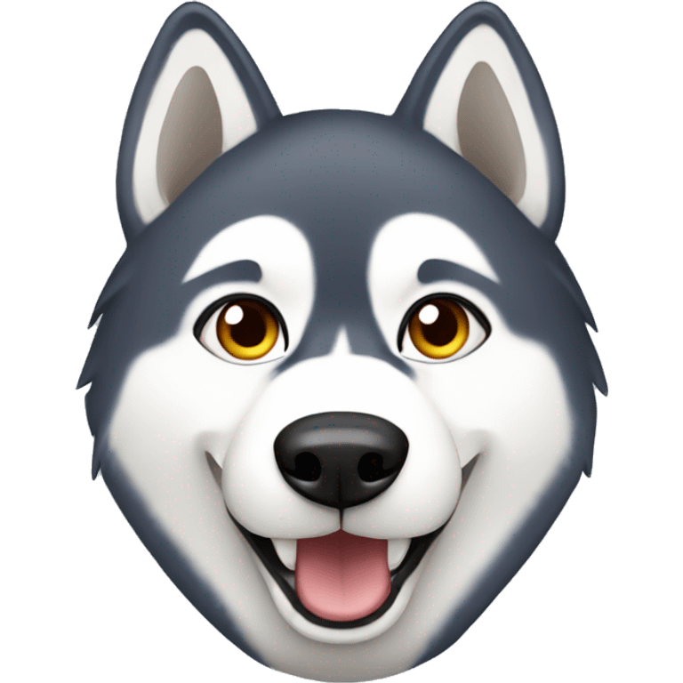 Husky that dig emoji