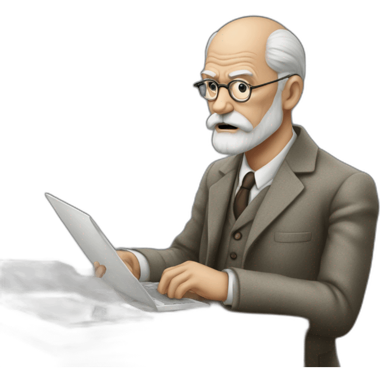 freud asustado emoji