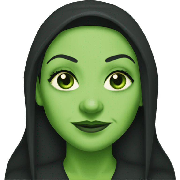 Elphaba from wicked emoji