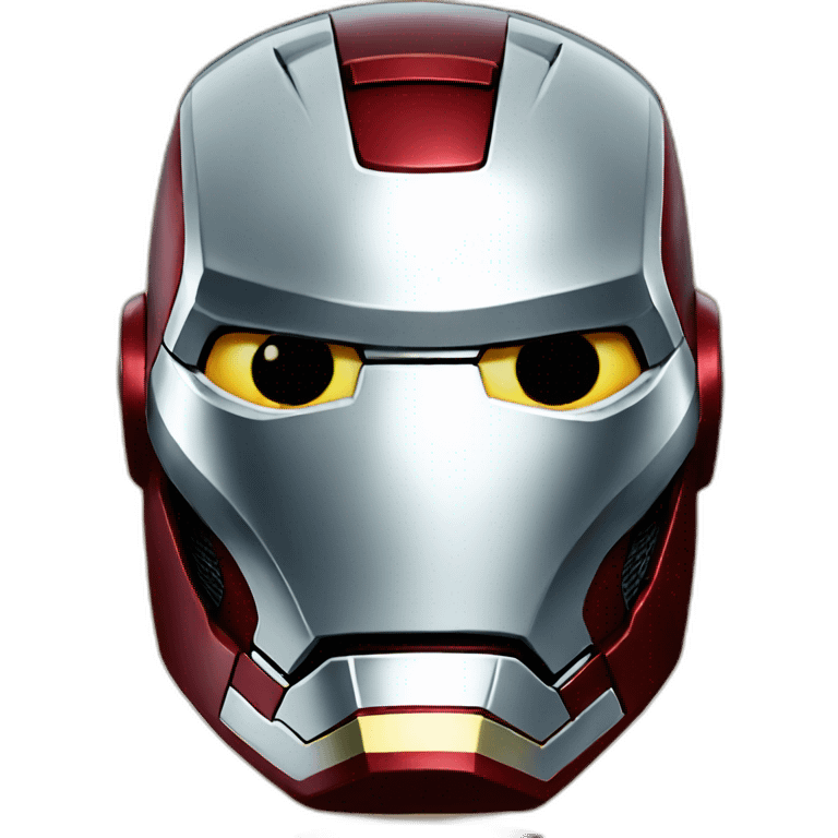 Marvel Ironman head emoji