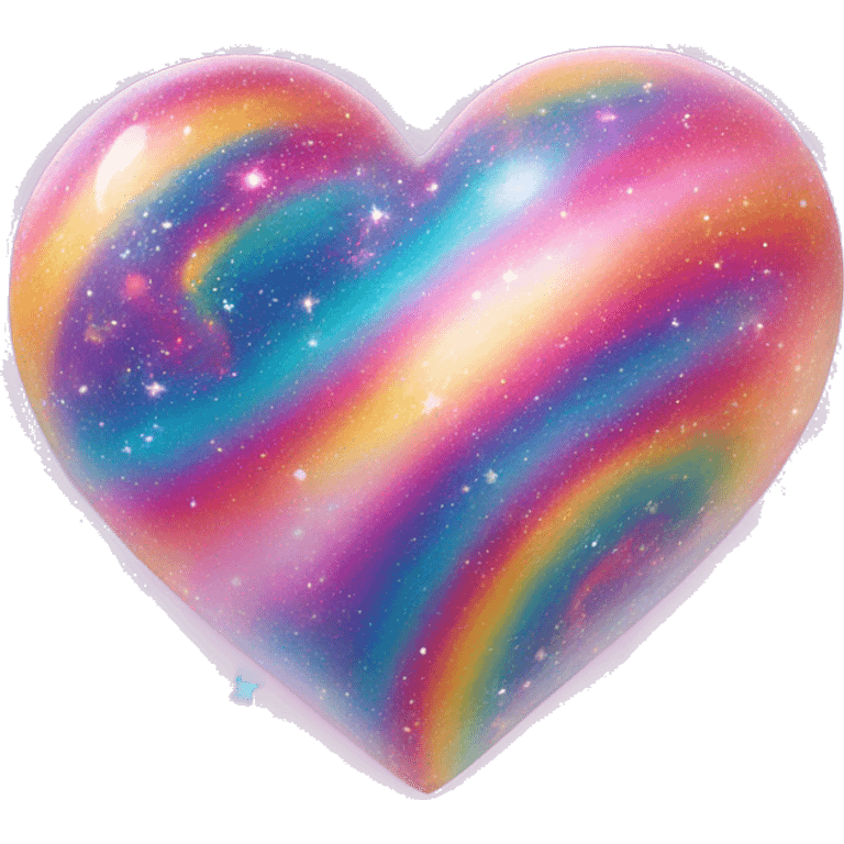 lisa frank galaxy heart emoji