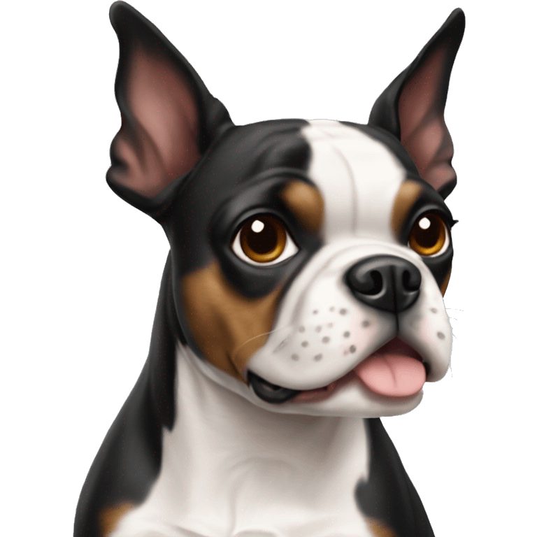 boston terrier boxer mix emoji