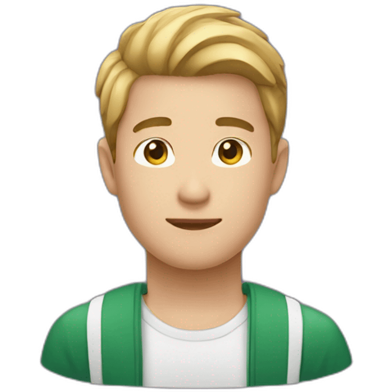 Boy with oppo f11 emoji