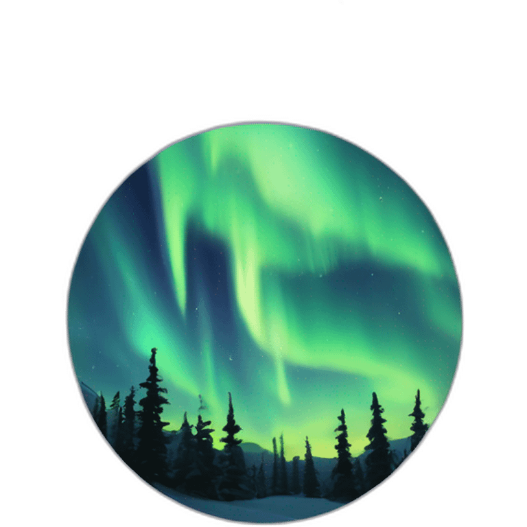 aurora boreal emoji