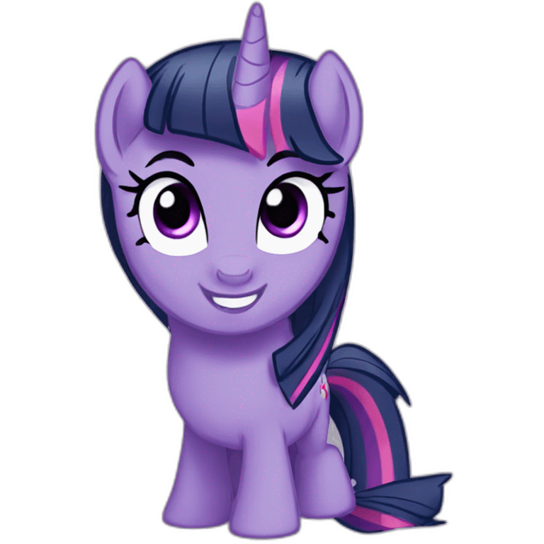 Twilight sparkle emoji