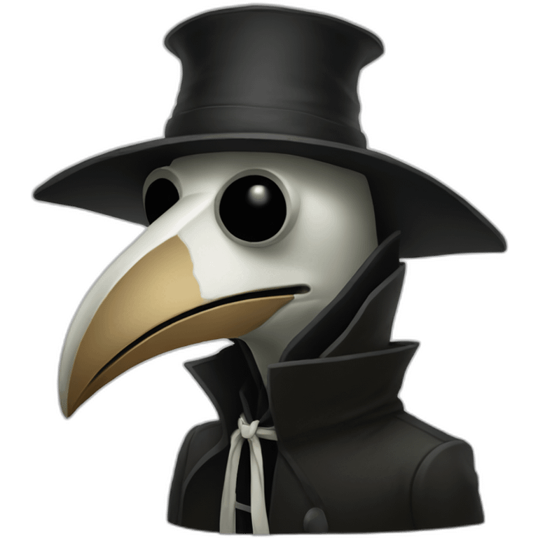 sad plague doctor emoji