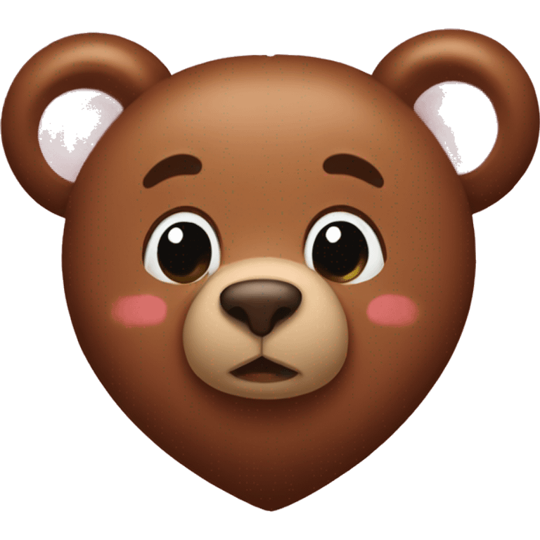 teady bear heart emoji