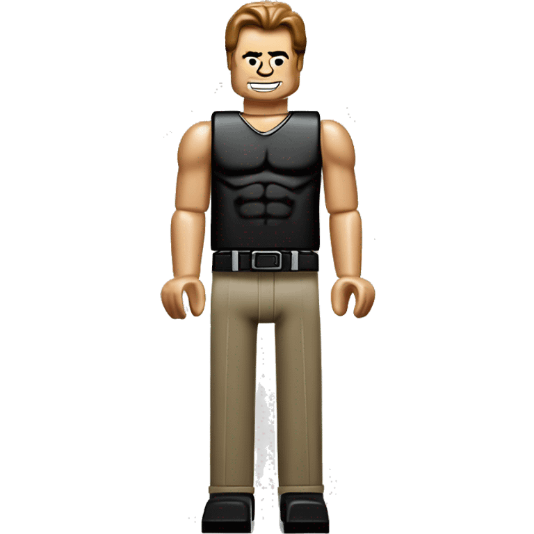 Arnold Schwarzenegger lego full body emoji