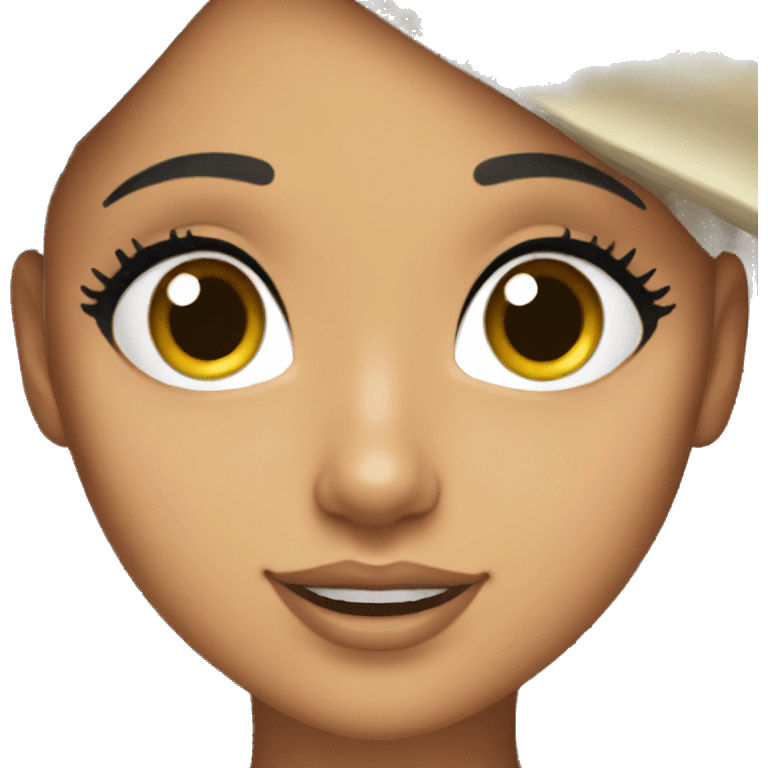 ariana grande face emoji