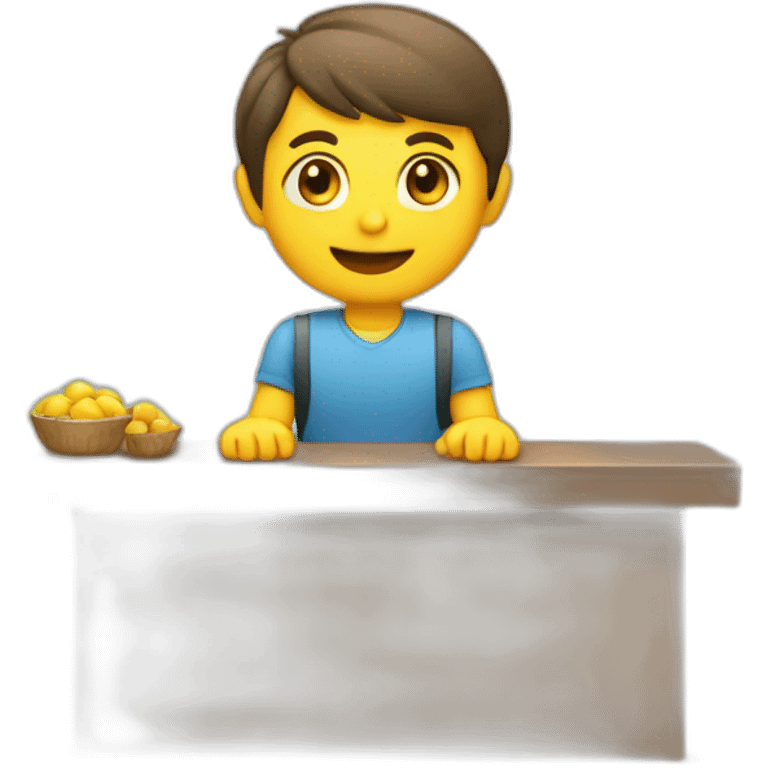 Counter on the market emoji