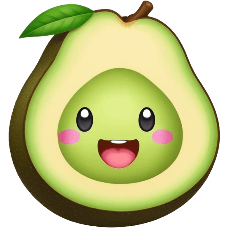 Aguacate versión potaxie emoji