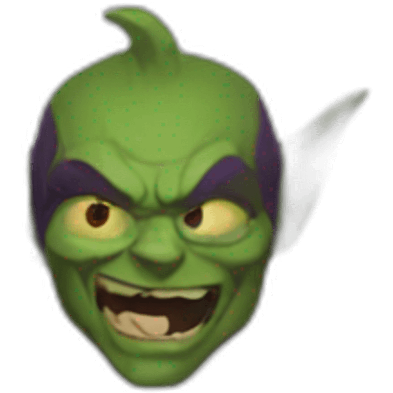 Green goblin emoji