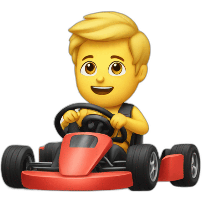 Go kart emoji