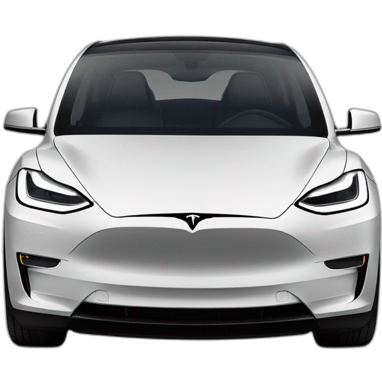 Tesla model y emoji