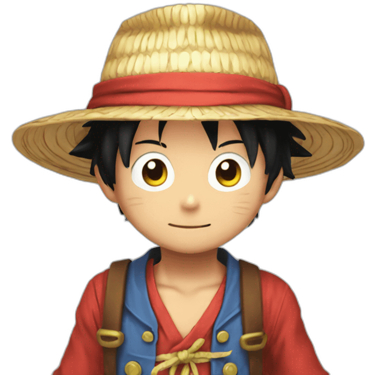 Mini luffy mignon emoji