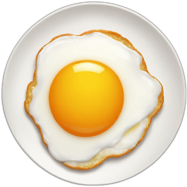 fried egg in a plate emoji