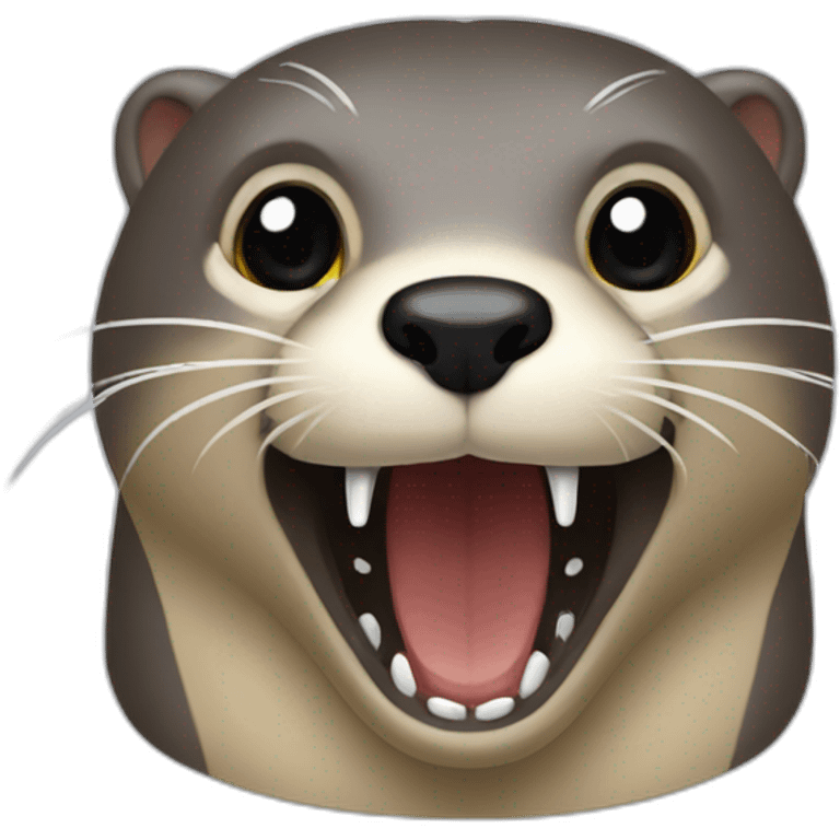 Loutre sur torture emoji