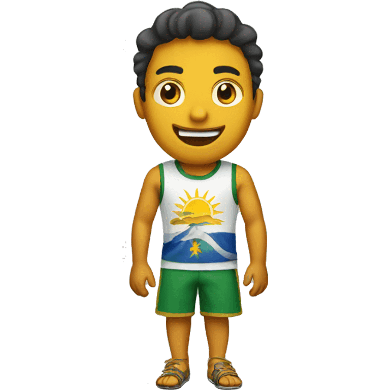 Sol de janeiro emoji