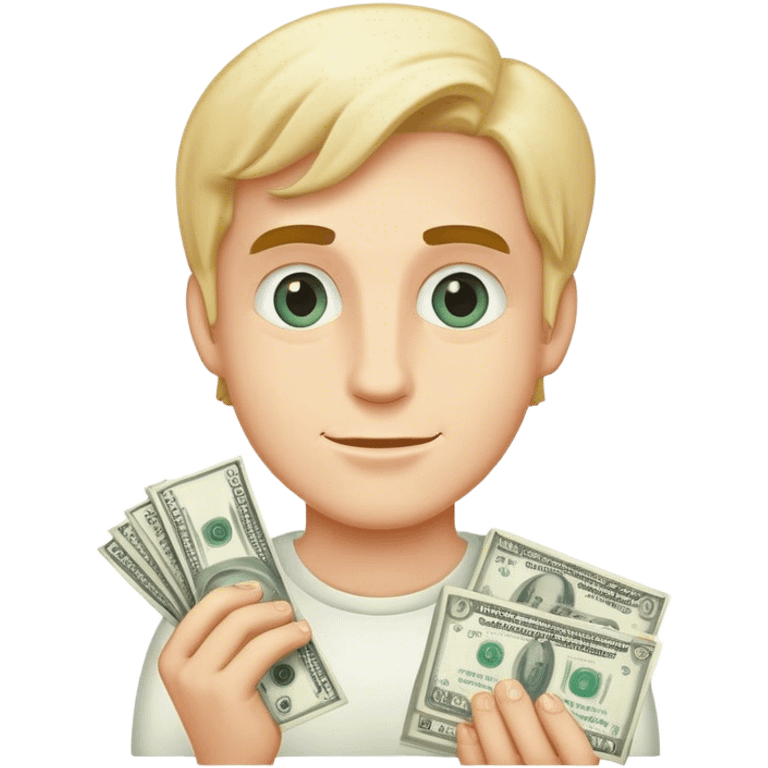 Benny and money  emoji