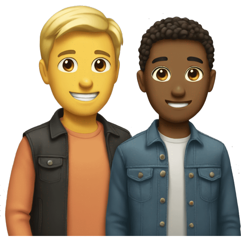 two friends emoji