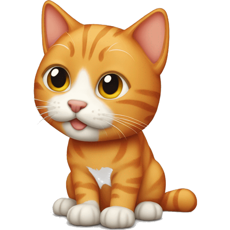 orange tabby cat emoji