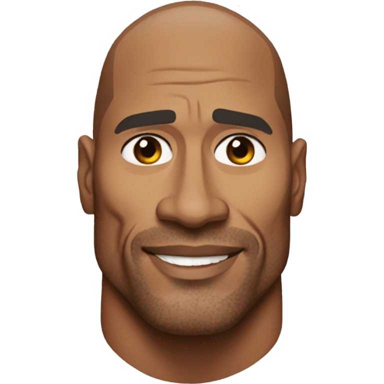 dwayne johnson emoji