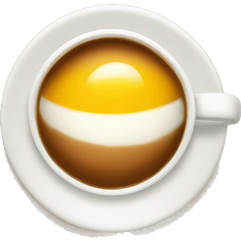 Egg coffee emoji