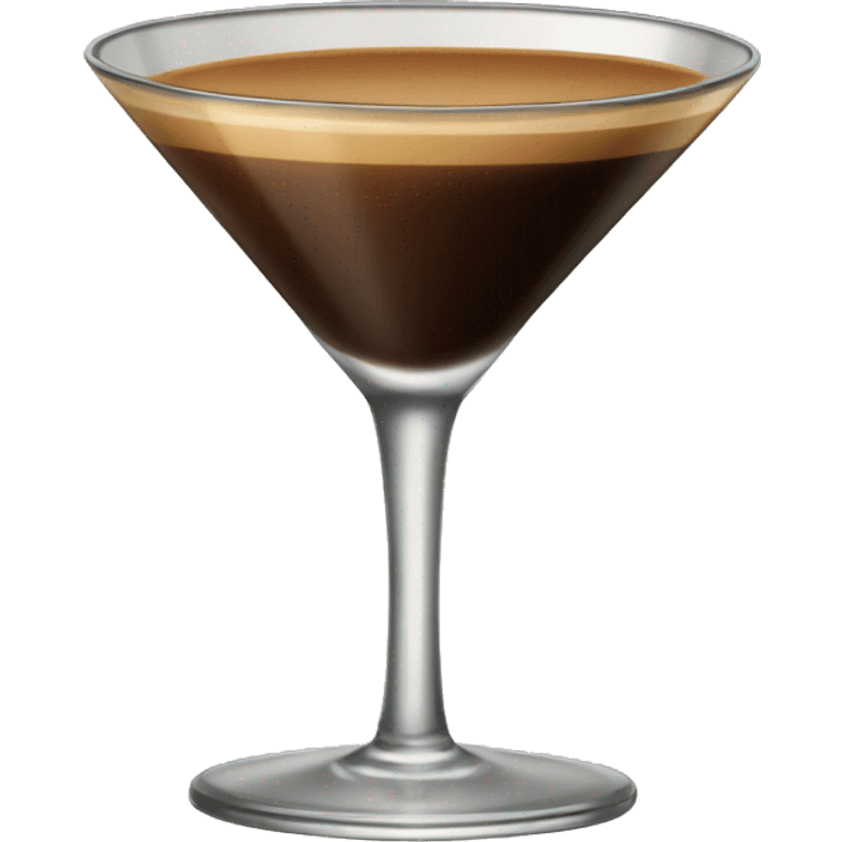 Cocktail expresso martini emoji