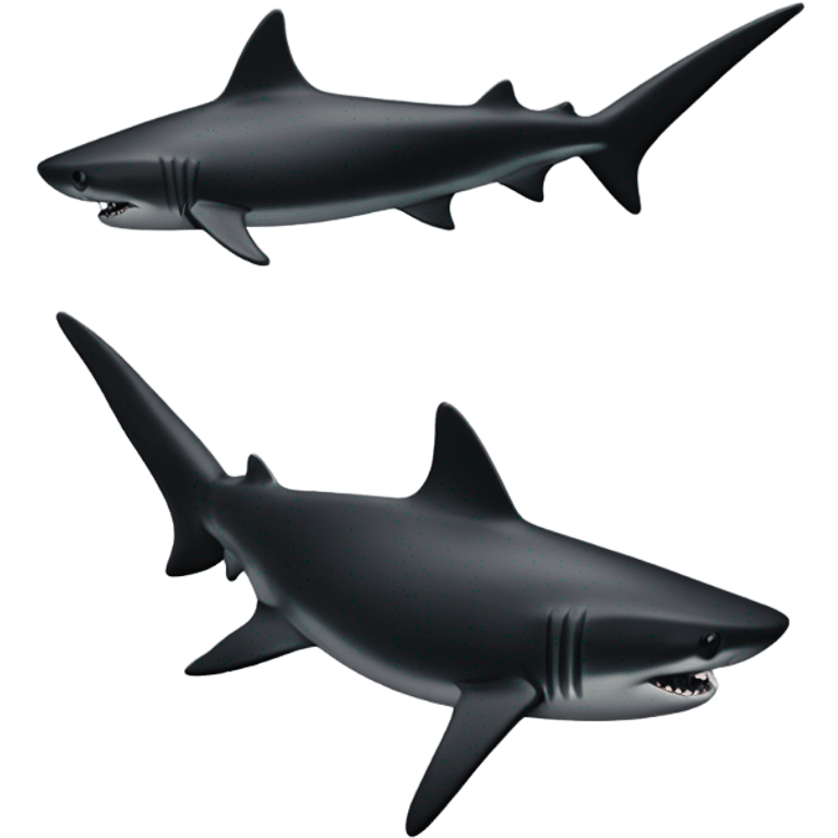 Black Shark with tv emoji