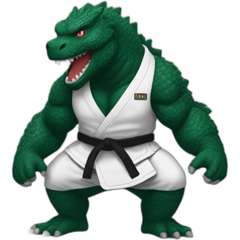 Godzilla Jiu-Jitsu  emoji