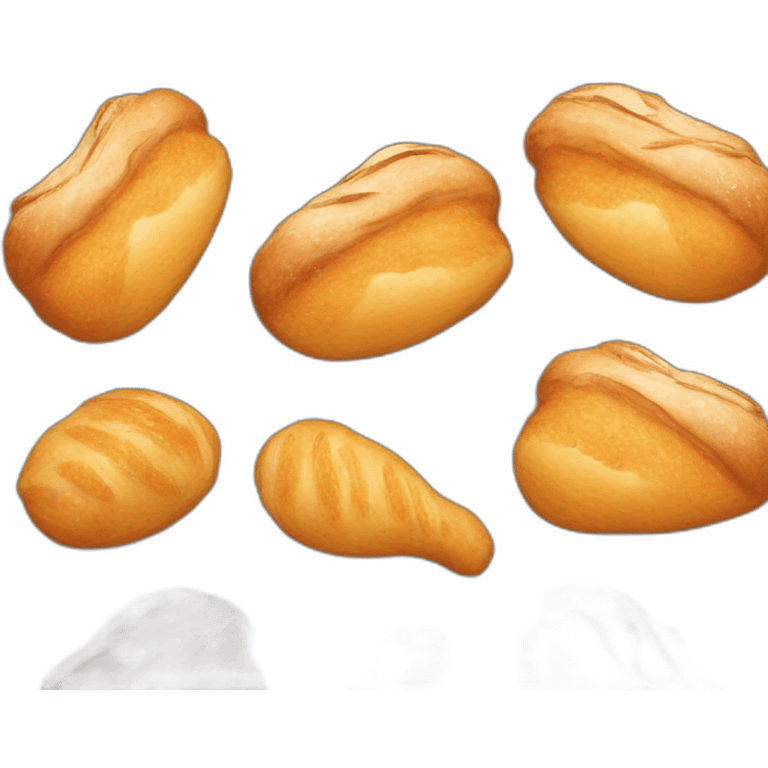 Poussin boulangerie emoji