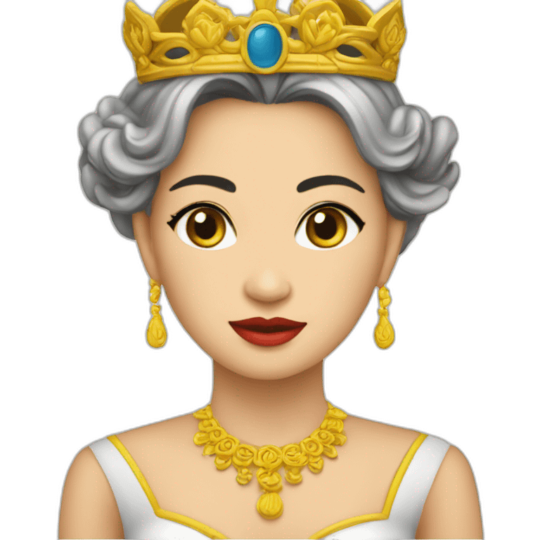 Roi et sa reine emoji