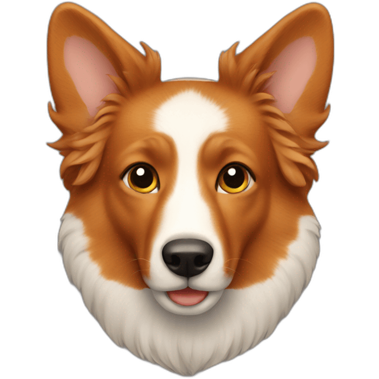 ginger shepherd emoji