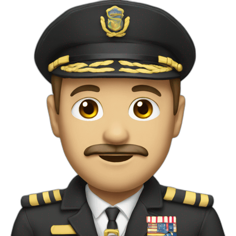 ship captain emoji