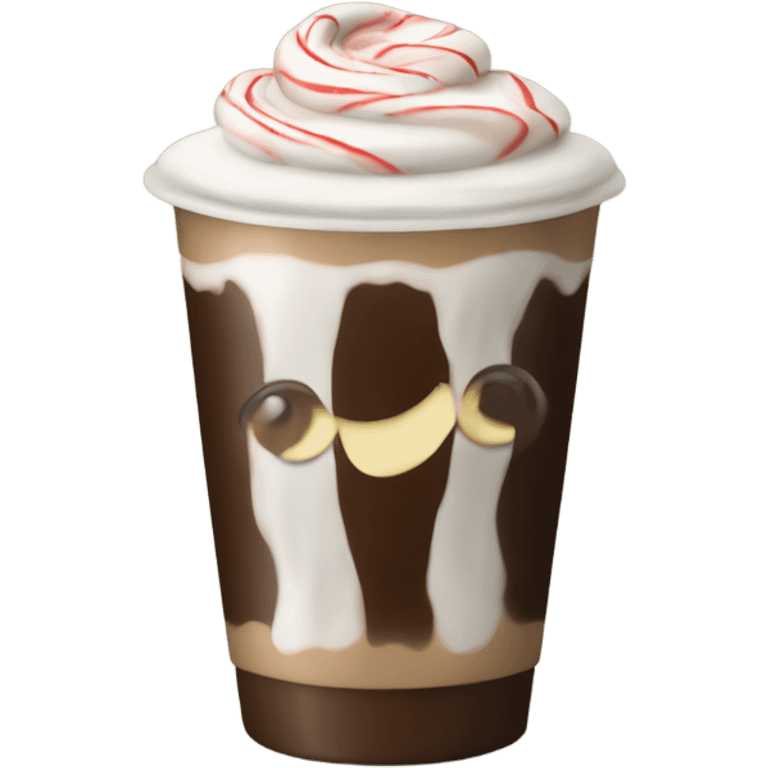 Peppermint mocha emoji