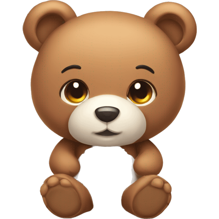 soft toy bear cute emoji