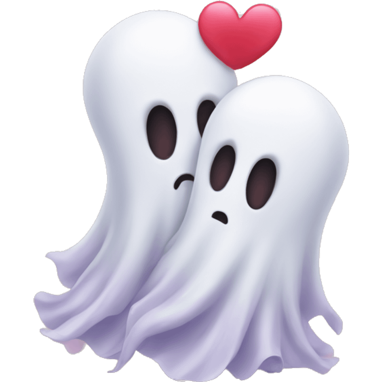 ghots in love  emoji