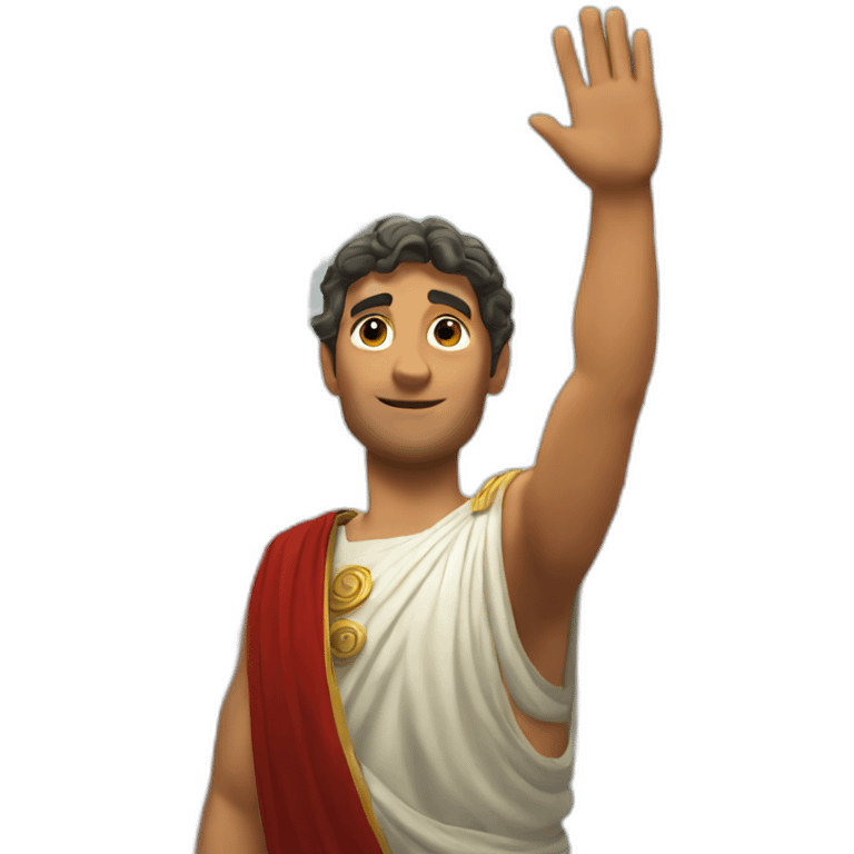 Roman salute emoji