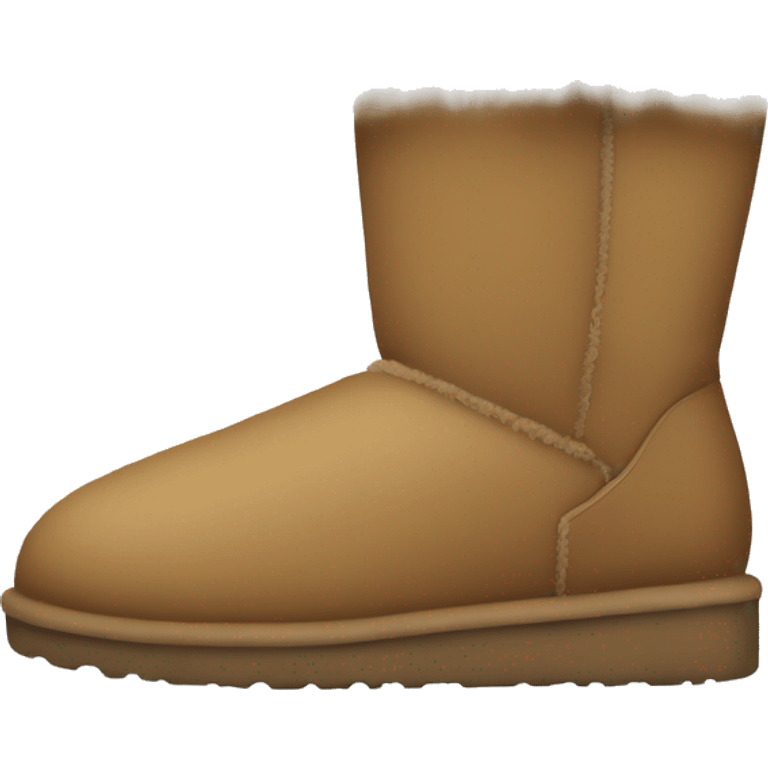 Fluffy ugg boot emoji