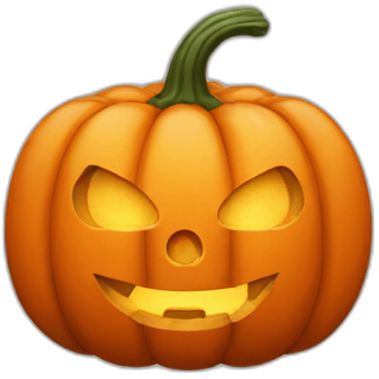 Jack o lantern emoji