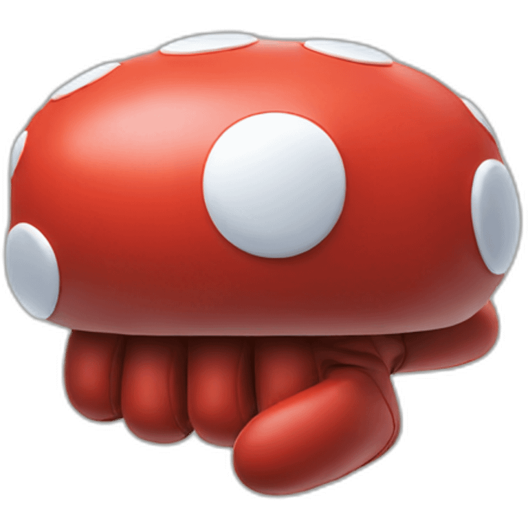 super mario glove emoji