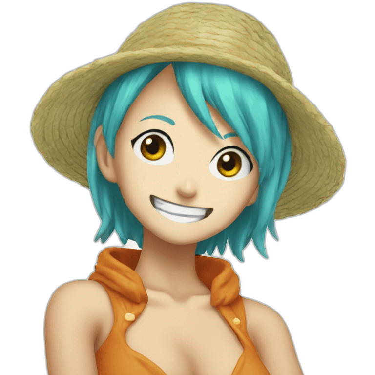 Nami one piece emoji