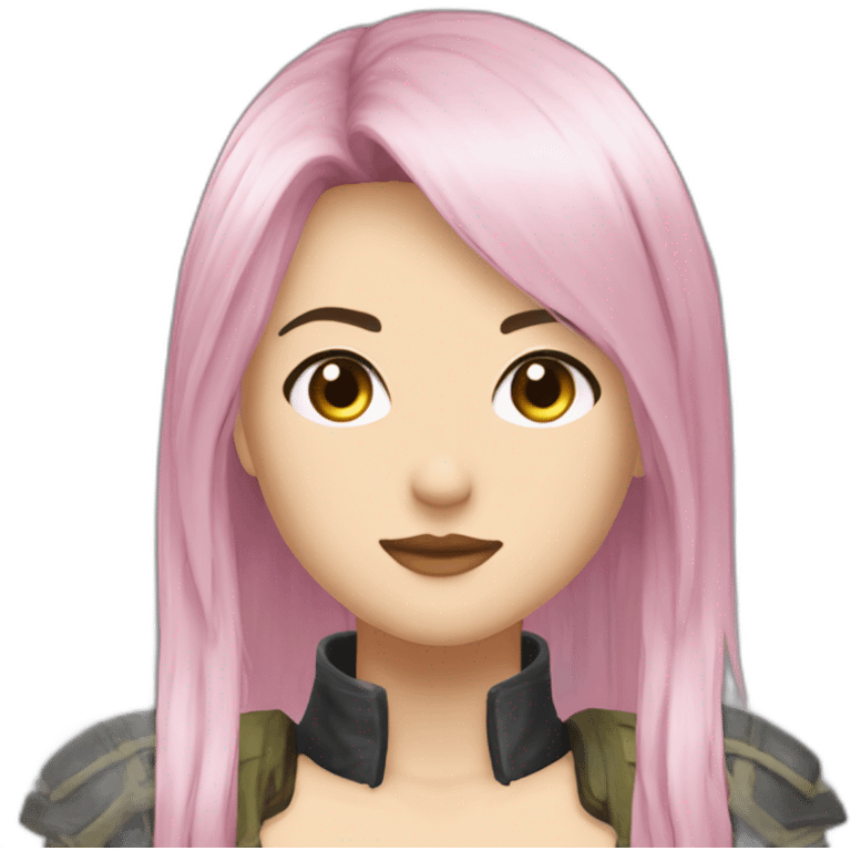 Kushinada Lucy from cyberpunkedgerunners emoji