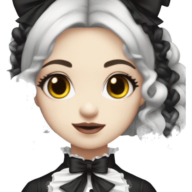 gothic lolita girl emoji